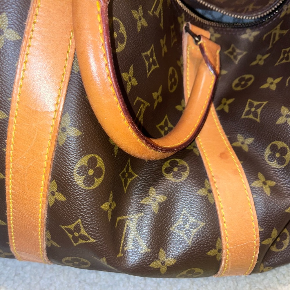 Louis Vuitton Keepall Bandoulière 60 Brown Luggage